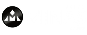 Logo branca Grupo Minas Online